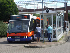 DSCF4493 Centrebus 339 (MX08 MYW) in Welwyn Garden City - 18 Jul 2016