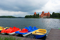 am Galvesee bei Trakai (© Buelipix)