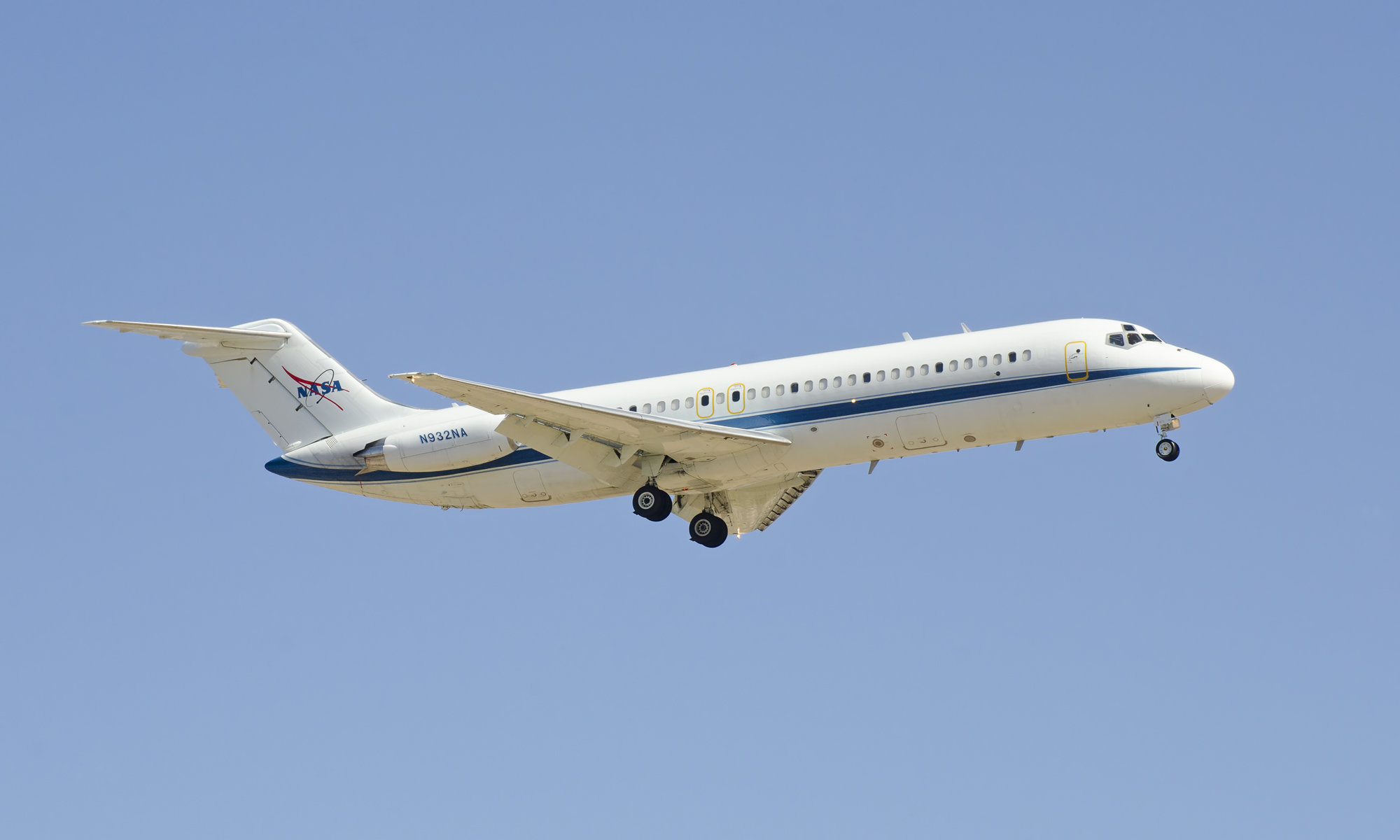 nasa mcdonnell douglas dc-9 n932na