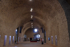 Large barrel-vaulted chamber