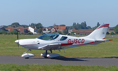 G-ISCD at Solent Airport - 7 September 2021