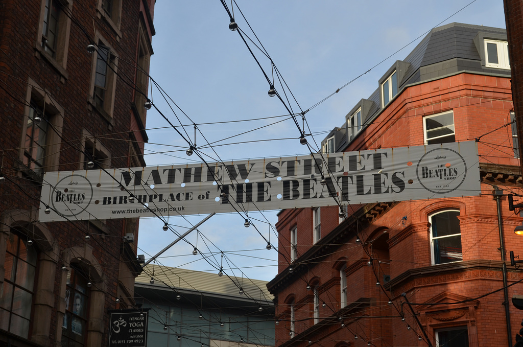 Liverpool, Mathew Street - Birthplace of the Beatles