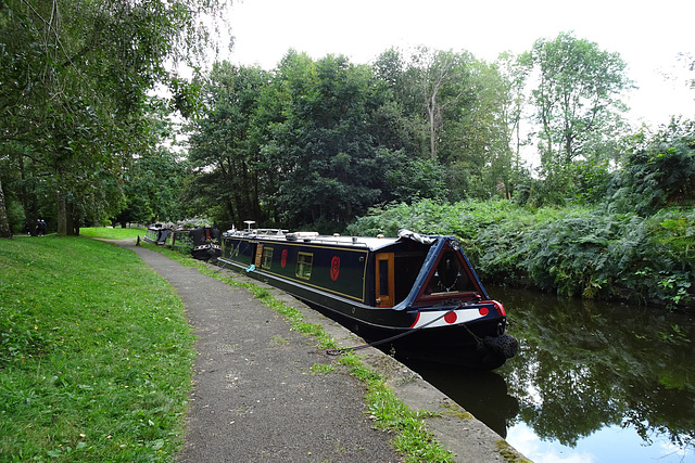 Narrowboats On The Llangollen Canal