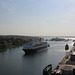 Panorama von der Holtenauer Brücke