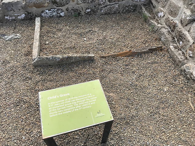 Vindolanda - Child's Grave