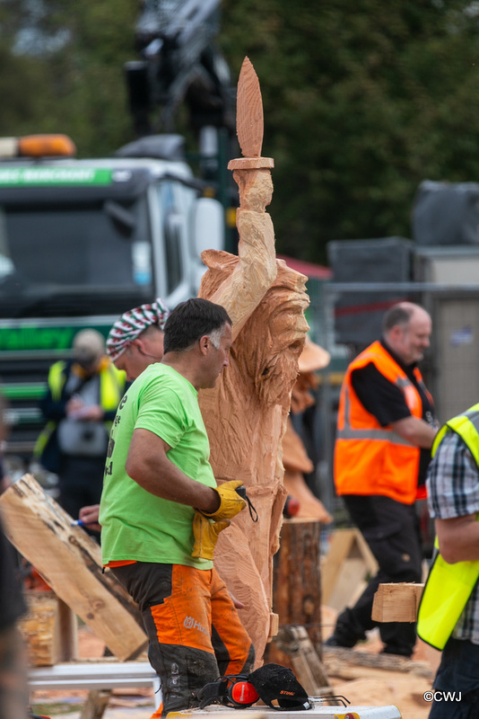 The Carrbridge World Chainsaw Carving Championship 2018