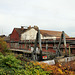 Edelstahlfabrik Friedr. Lohmann GmbH von der Ruhrtalbahn aus (Witten-Herbede) / 6.11.2021