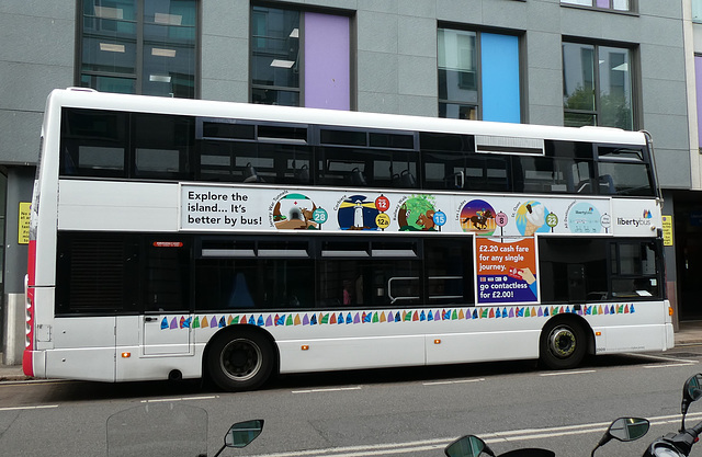 Libertybus 2909 (J 127201) (ex YR59 NPE) in St. Helier - 6 Aug 2019 (P1030666))