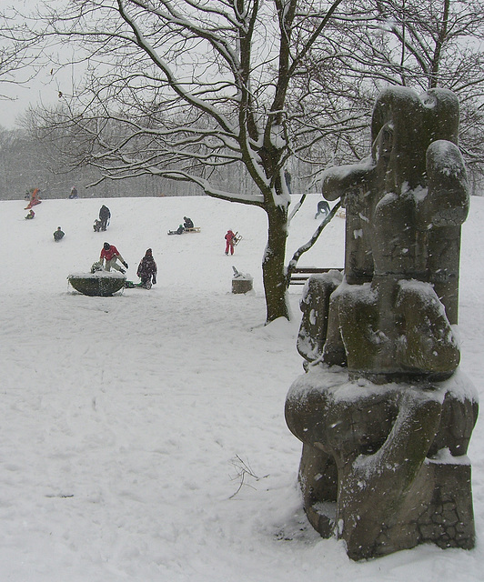 Rodelhang in Dresden- Leutewitz