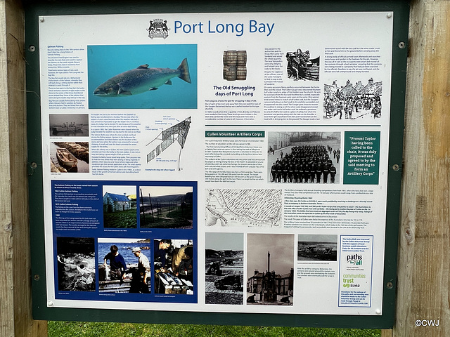 Signage on the Coastal Trail