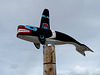 Totem Detail At Carcross