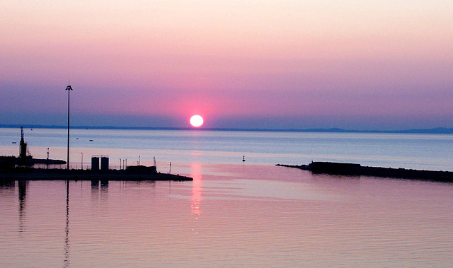 GR - Patras - Sunset over the Adriatic Sea