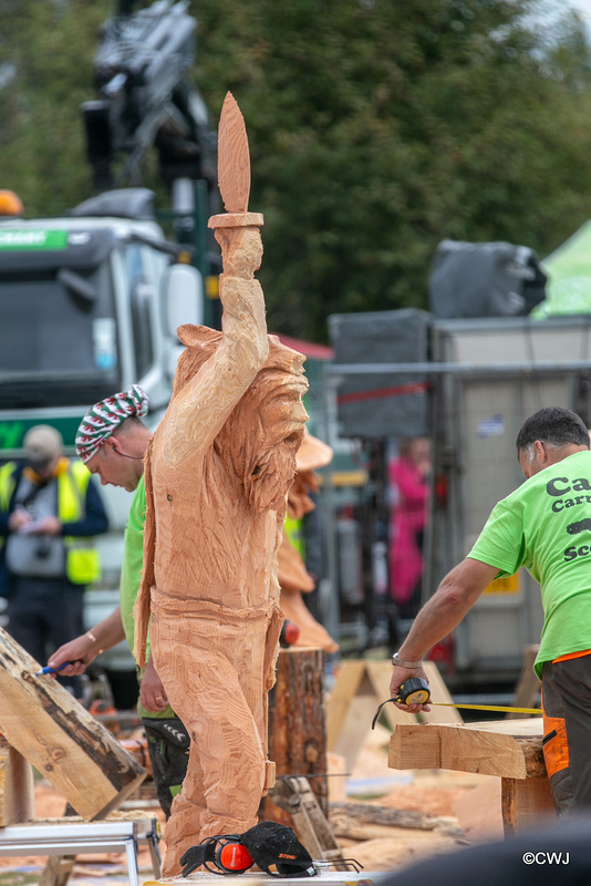 The Carrbridge World Chainsaw Carving Championship 2018