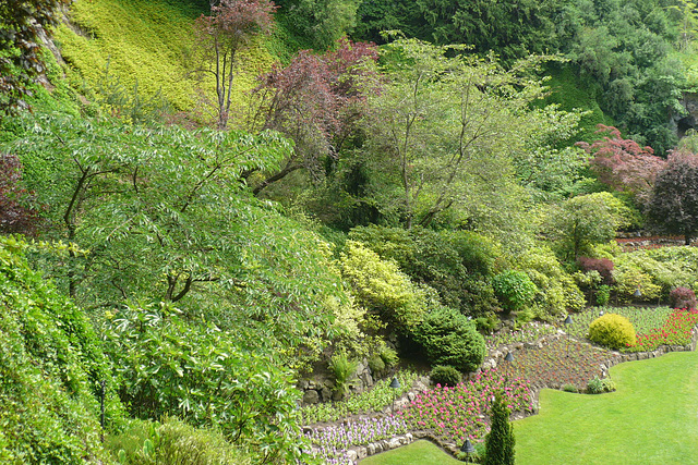 Sunken Garden At The Butchart Gardens