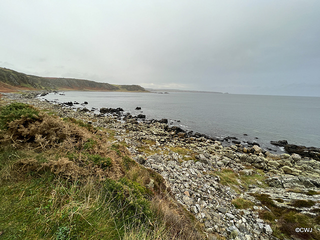 View from the Coastal Trail between Cullen and Findlater Castle