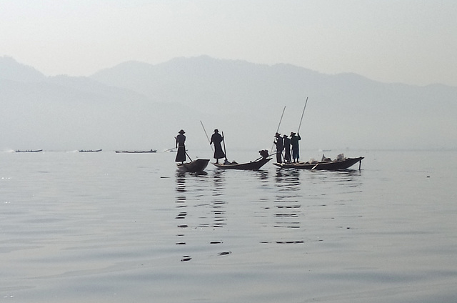 boat trip on Lake Inle