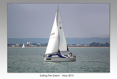 Sailing The Solent - Isle of Wight - 31.5.2013