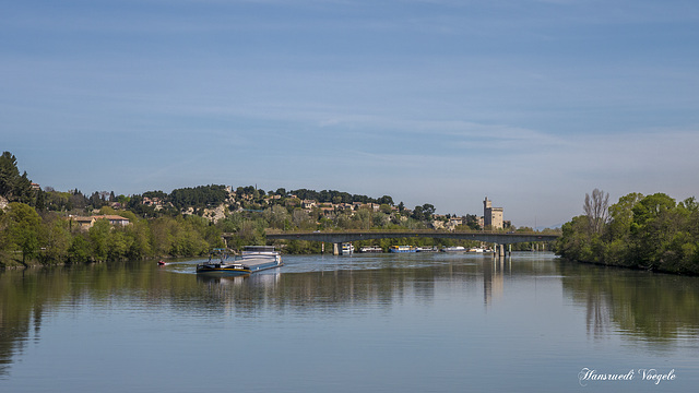 Blick auf  Nou Avignon