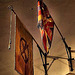 Regimental Colours/Flags. St Nicholas Cathedral, Newcastle