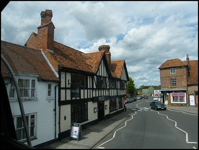 old chimneys in Cornmarket