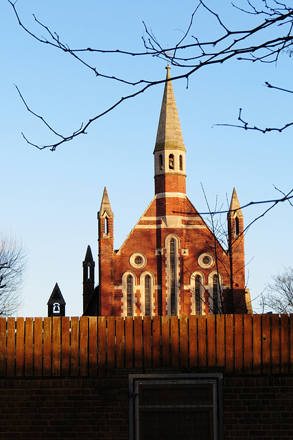 st mary's church,  lansdowne road, tottenham, london