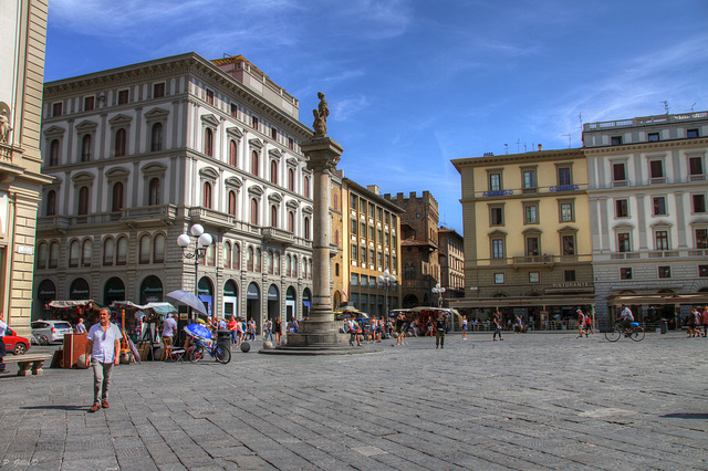 In piazza