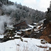 Japan, Jigokudani Yaen-Kōen Snow Monkey Park, Hot spring Korakukan Guest House