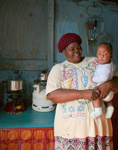 Intérieur à Soweto