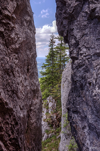 Fischbachau ++ Breitensteiner Fensterl (1380 m)