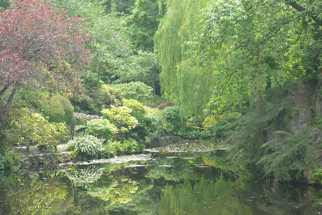 Sunken Garden At The Butchart Gardens