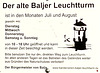 Der alteBaljer Leuchtturm