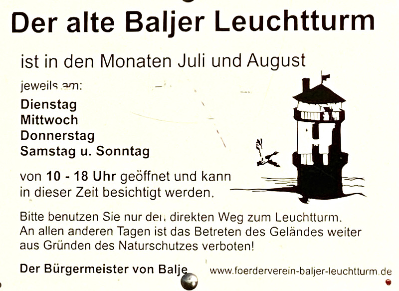 Der alteBaljer Leuchtturm