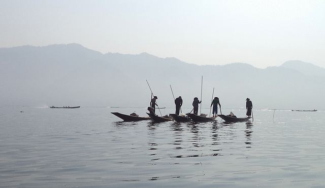 boat trip on Lake Inle