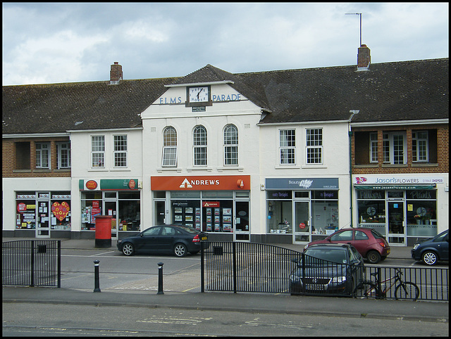 Elms Parade clock