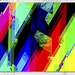 rainbow gradient posterized x2 poster edges