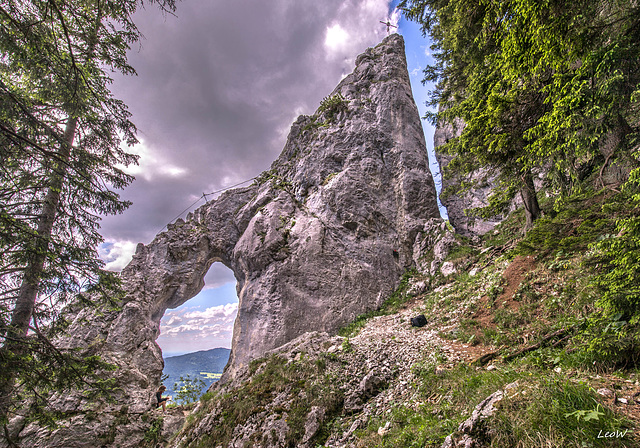 Fischbachau ++ Breitensteiner Fensterl (1380 m)