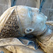 norbury church, derbs (77)female headress, effigy on tomb of sir ralph fitzherbert +1483
