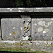 wateringbury church, kent  c18 tomb of henry wood, haberdasher +1630 (1)