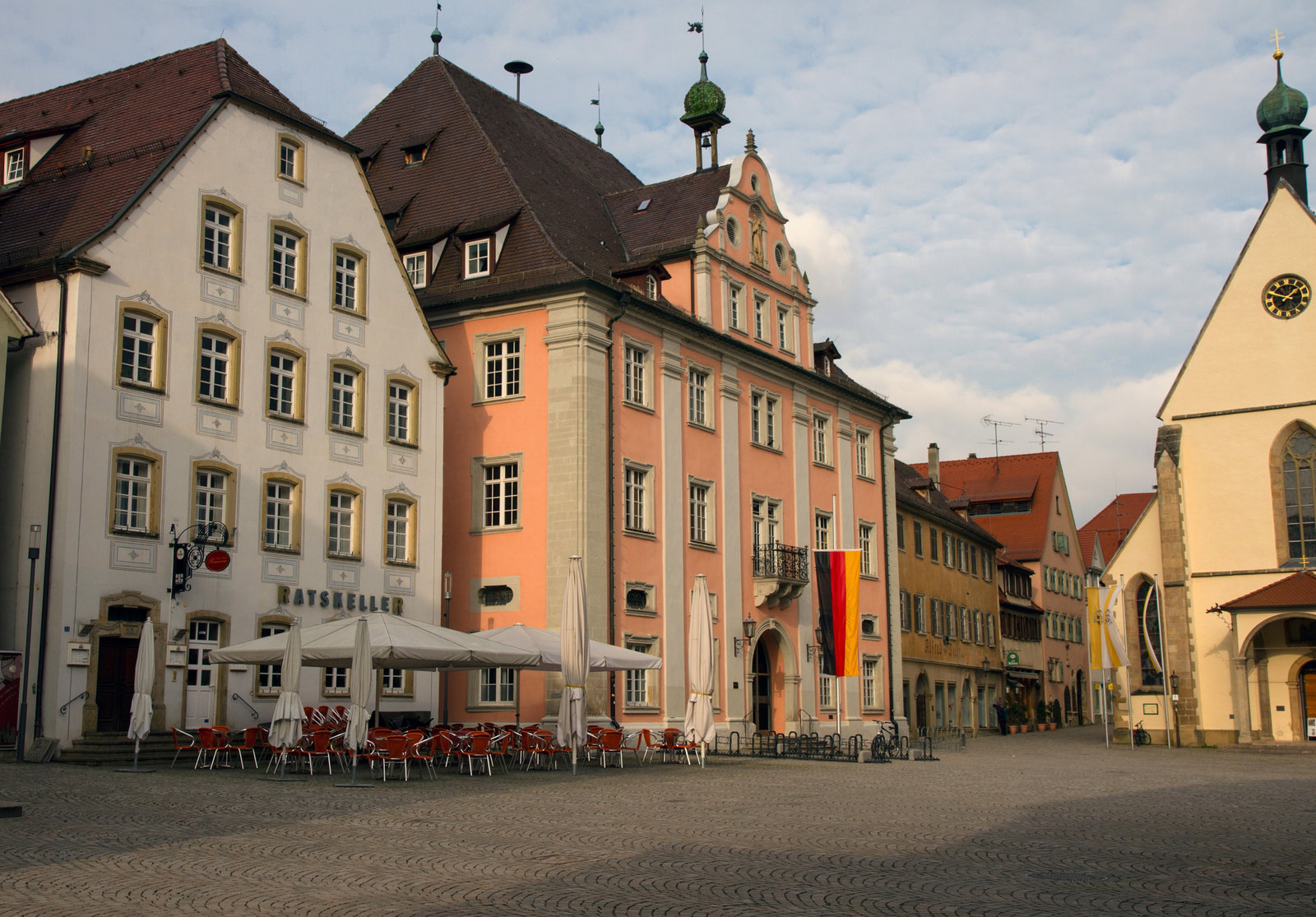 Marktplatz in Rottenburg
