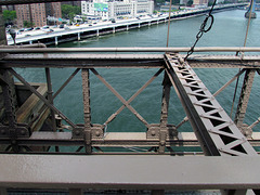 The East River from the Brooklyn Bridge