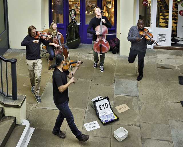 ZHL String Ensemble – Covent Garden Market, London, England