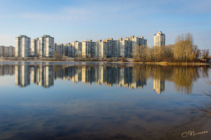 A view of the Obolon Quay