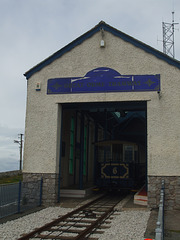 DSCF9838 Great Orme Tramway car 6 at Summit Station