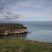 View looking towards Bempton Cliffs From Flamborough North Landing 16th January 2011