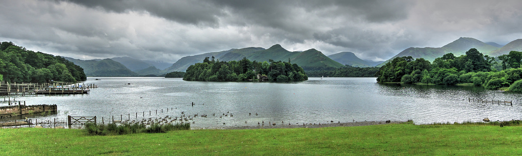 Storm clouds over Derwent Water, Cumbria (HFF everyone)