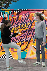 Emy et Adeilia montage photo