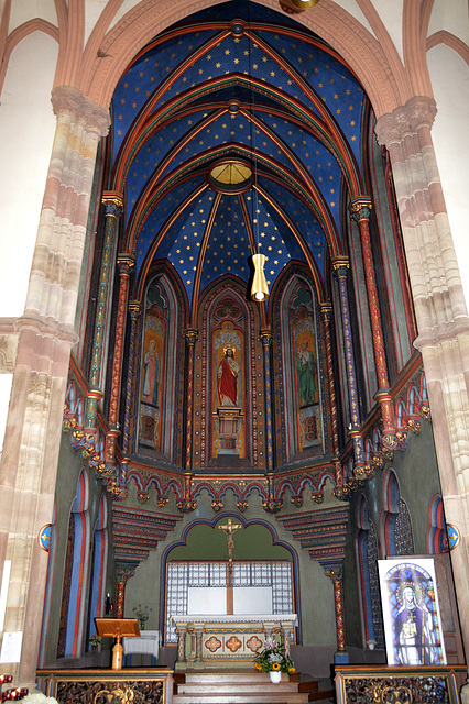 Chorraum der Chapelle Notre-Dame in Molsheim
