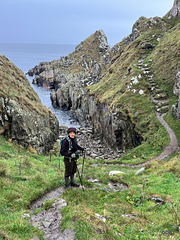 Part of the "path" on the Coastal Trail between Cullen and Findlater Castle