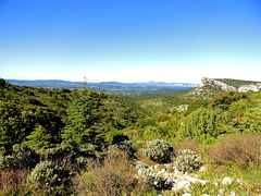 Depuis le Luberon  ,  View from the Luberon