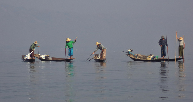 boat trip on Lake Inle